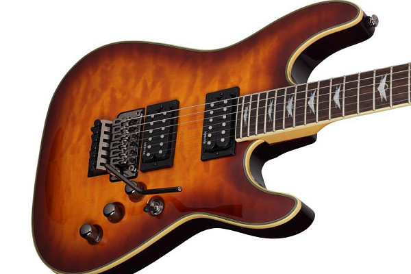 Электрогитара SCHECTER [OMEN EXTREME-6 FR VSB]  6-струнная, корпус: красное дерево, топ: клен, гриф: клен, накладка: палисандр, цвет: Vintage Sunburst (VSB)