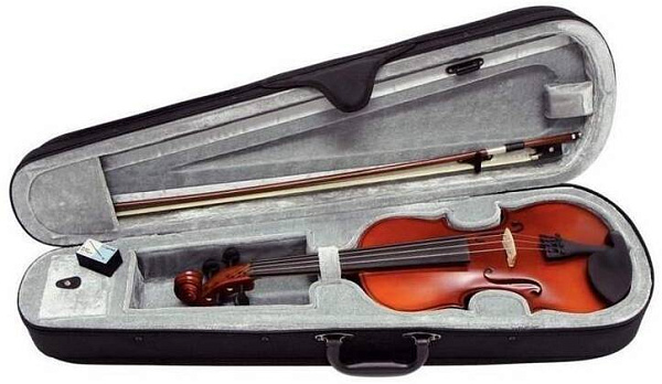 GEWA Pure Violin Outfit EW 3/4 скрипка в комплекте (футляр, смычок, канифоль,...