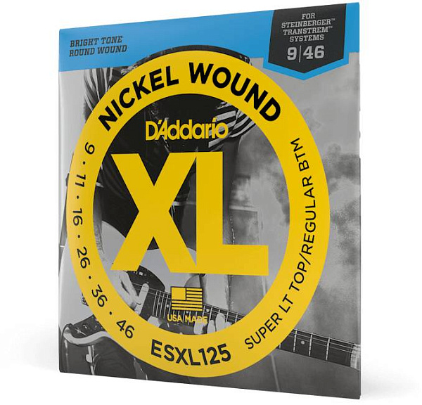 D'ADDARIO ESXL125 - Струны для электрогитары headless