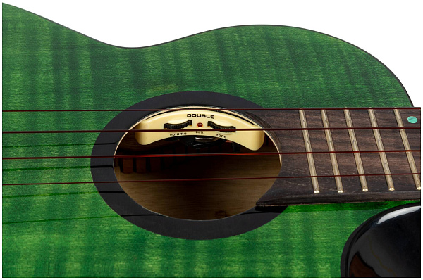 FLIGHT COMET TENOR EQ-A Green - Укулеле тенор
